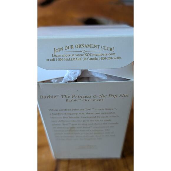 Barbie 2012 Princess Pop Star Hallmark Keepsake Christmas Ornament Cake Topper - Picture 10 of 11